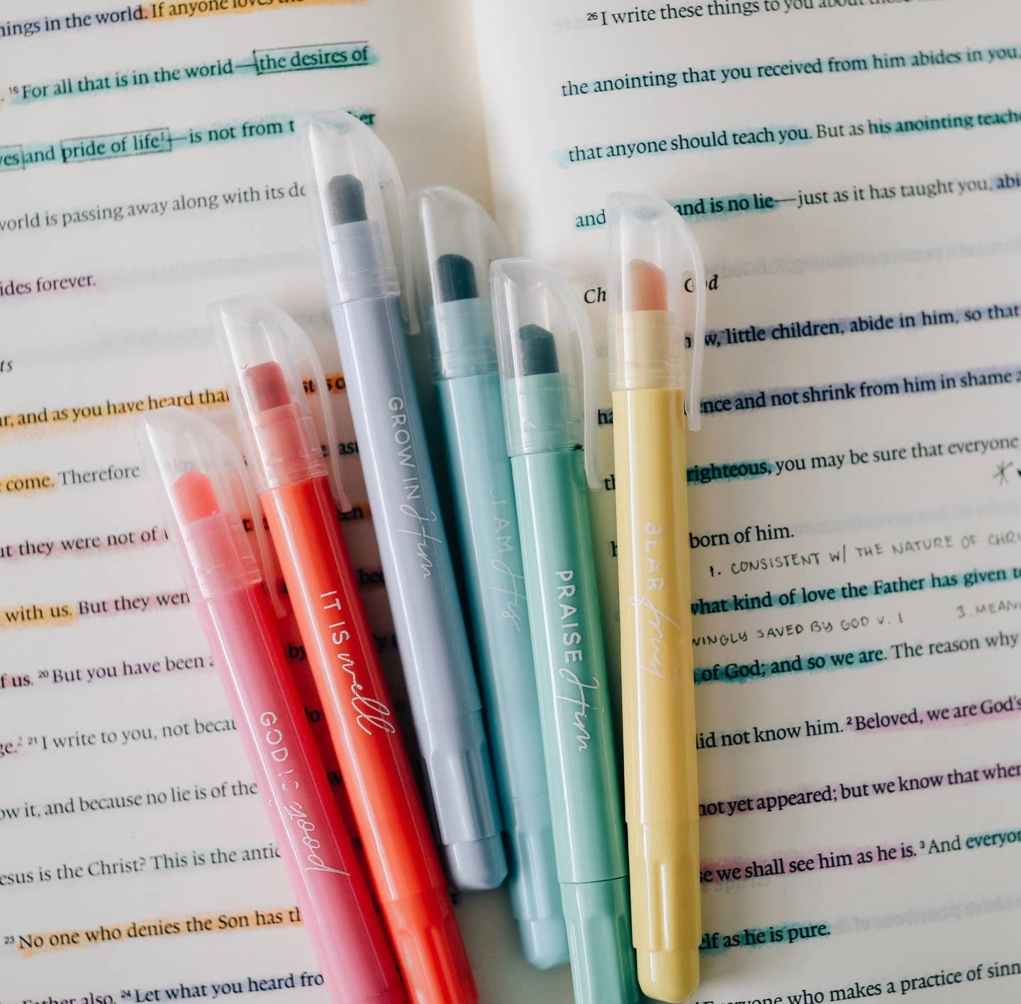 Bible Highlighter Set