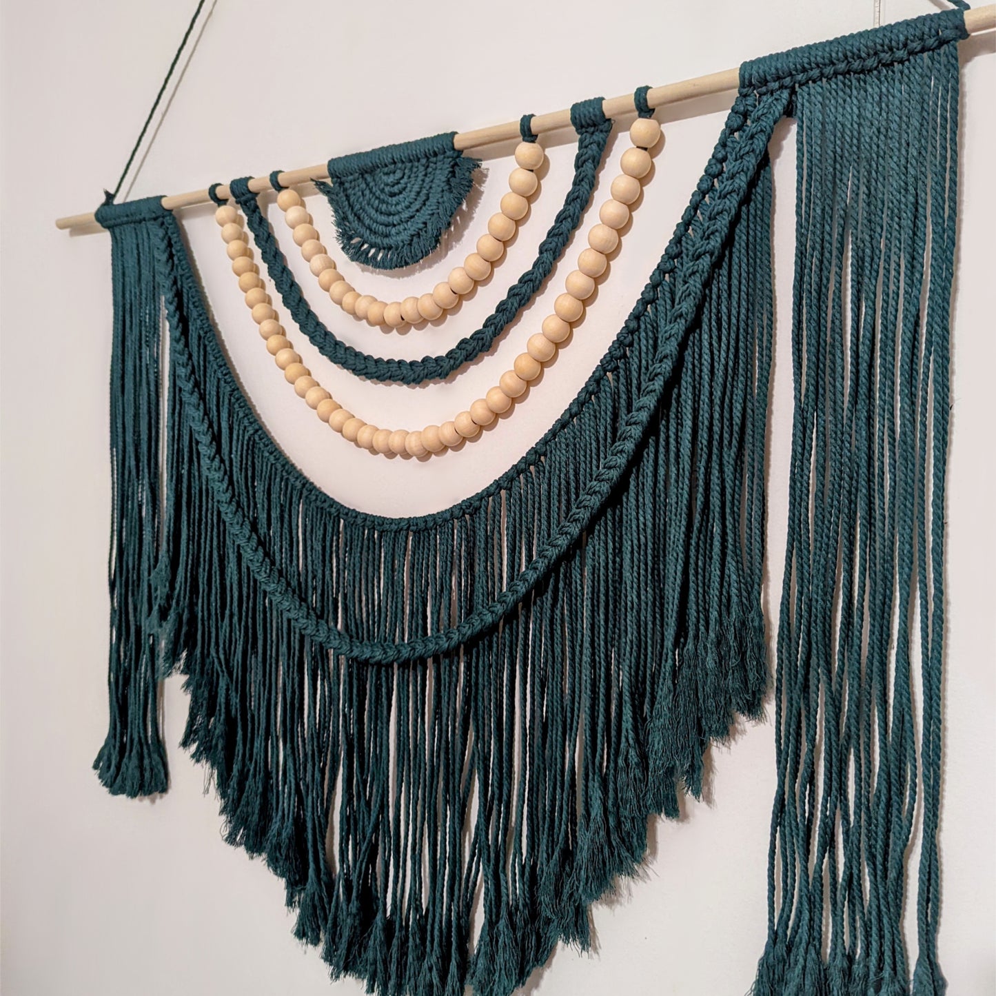 Emerald Macrame Wall Hanging